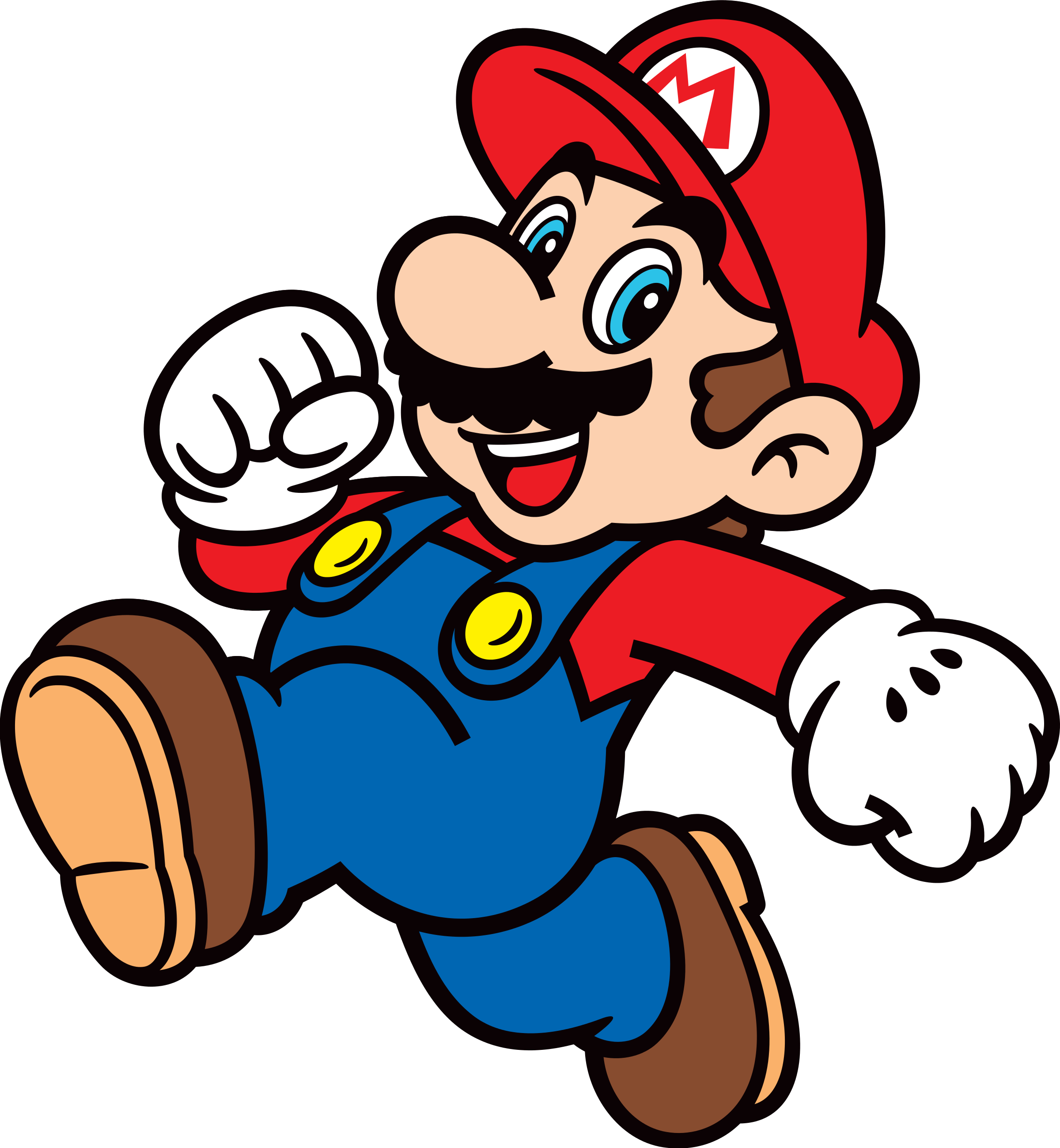 This File Is Copyrighted By Nintendo Or Another Organization - Super Mario Messenger Bag (2400x2597)