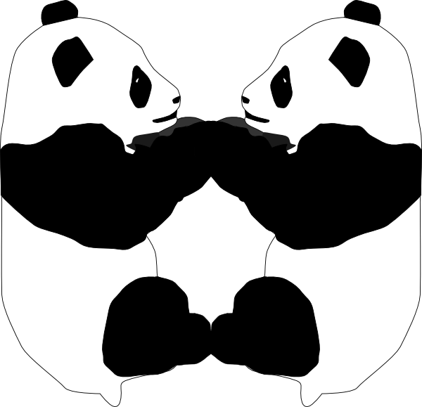 Free Panda Clipart - Panda Bear Clip Art (600x579)