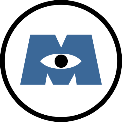 Licensing This File Is Copyrighted - Monsters Inc Hat Logo (400x400)