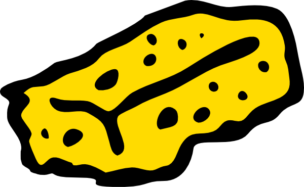 Sponge Clipart (600x370)