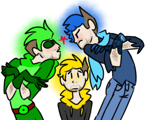 Deseption, Bing, And Blu By Jakseptic - Cartoon (600x420)