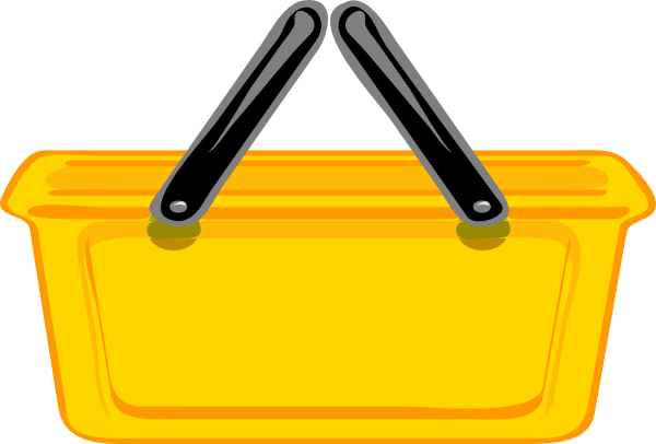 Grocery Bag Clip Art At Clker - Supermarket Bag Clipart Png (600x406)