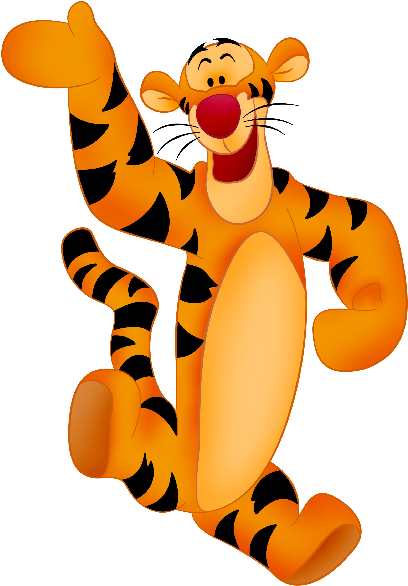 Pooh Bear - Tiger Winnie Pooh Png (3408x4883)
