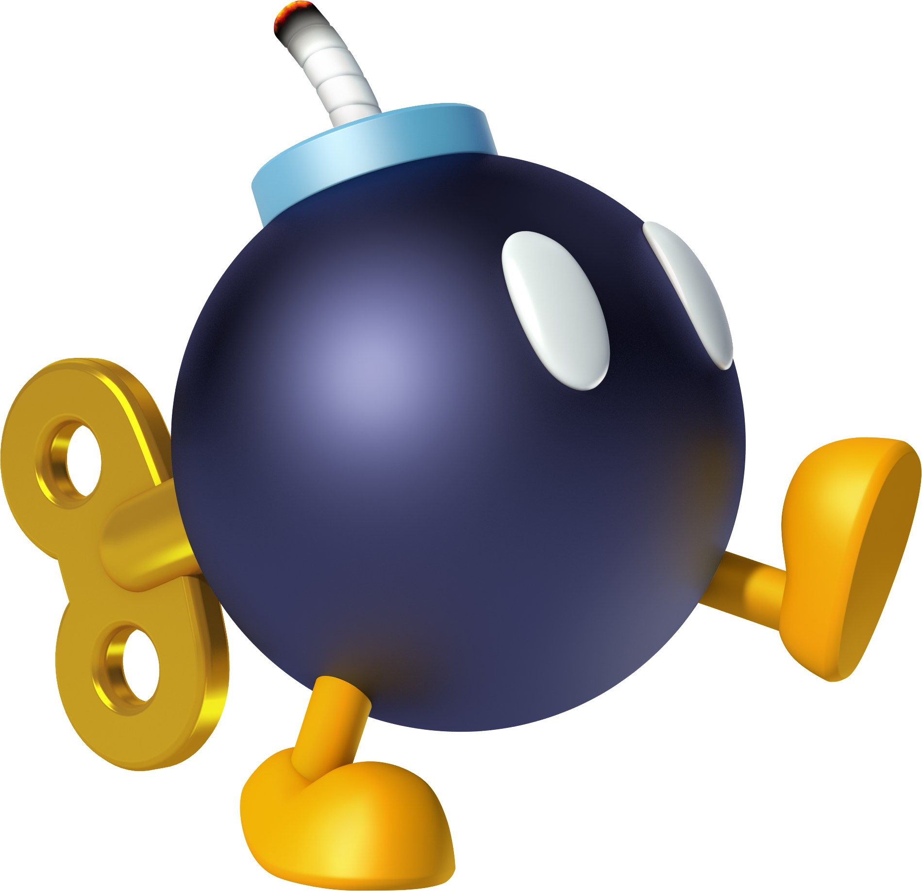 In The Mario Kart Series, The Bob-ombs Are A Weapon - Mario Kart 8 Bomb (1899x1835)