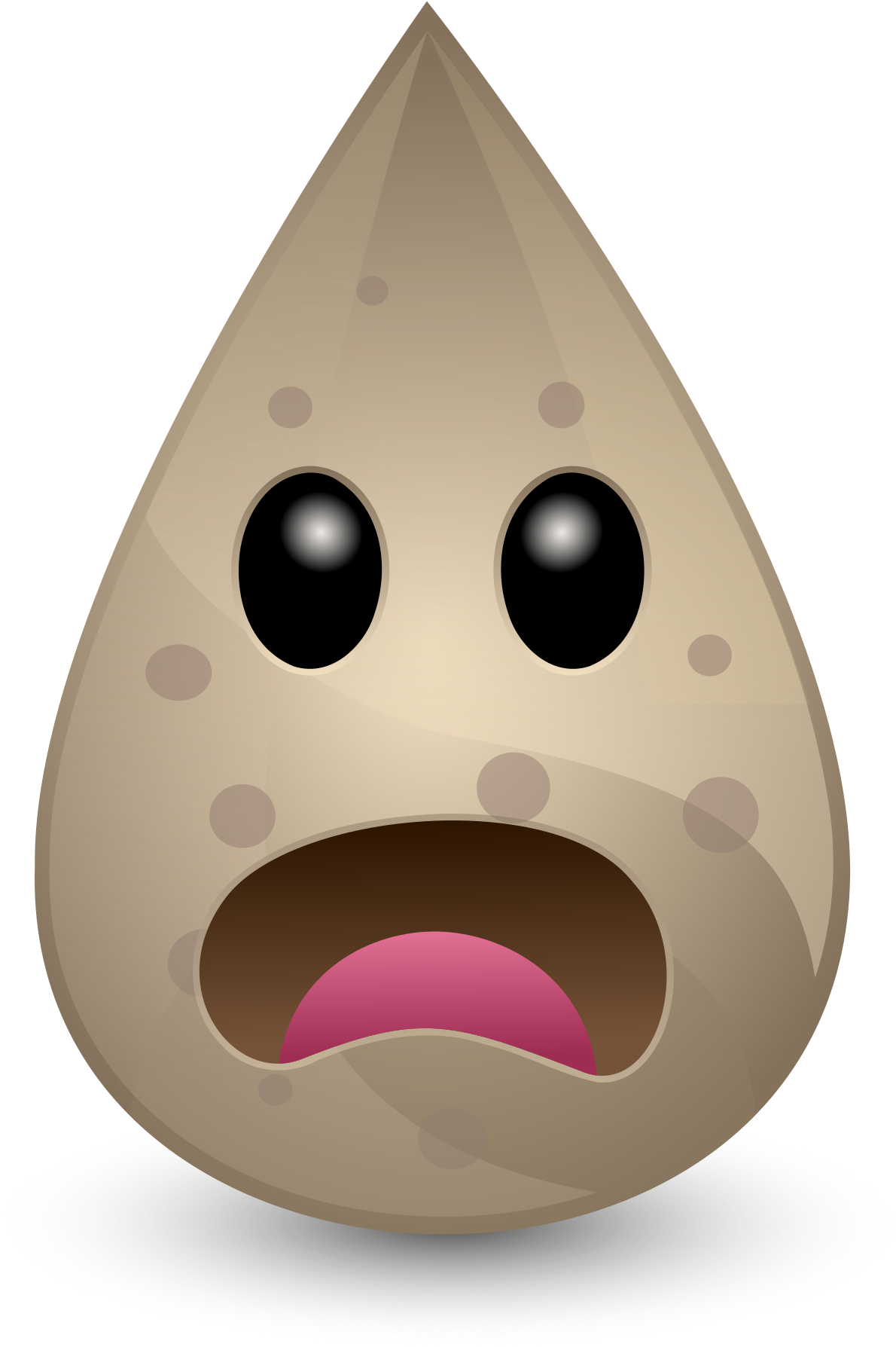 Dirt Clipart Free For Download - Dirty Water Drop Clipart (1697x2400)