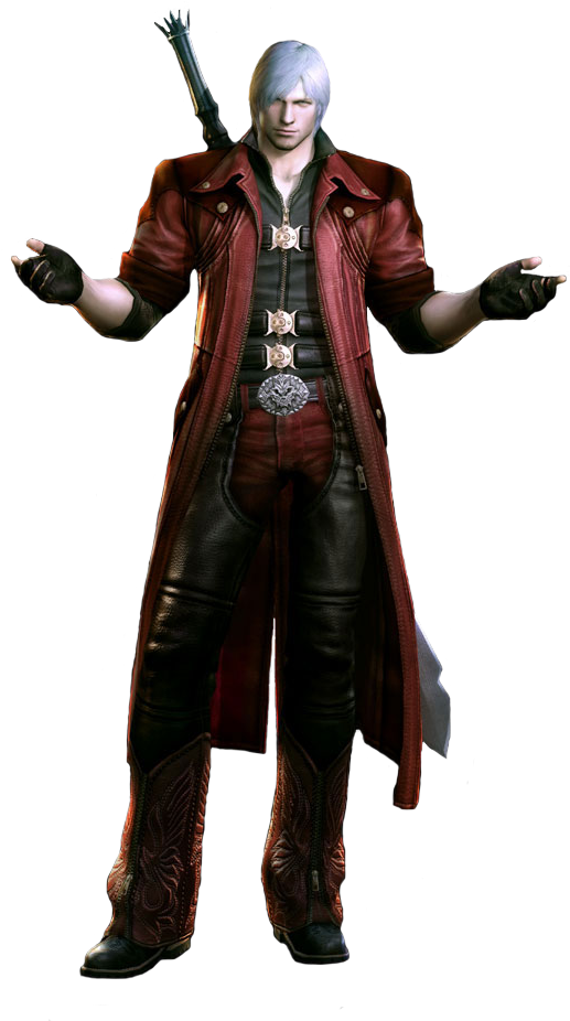 Devil May Cry Png Clipart - Dante Devil May Cry (573x933)