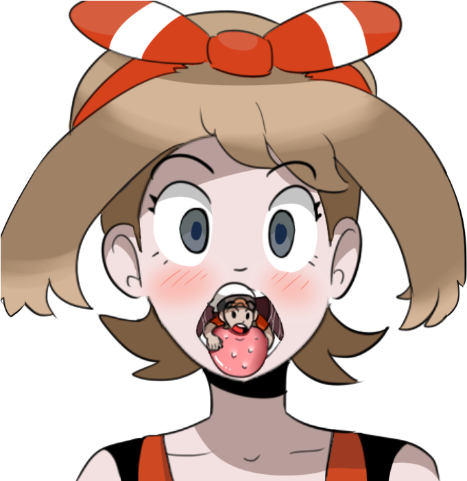May And Brendan By Horsuhanon - Pokemon May Vore (700x700)