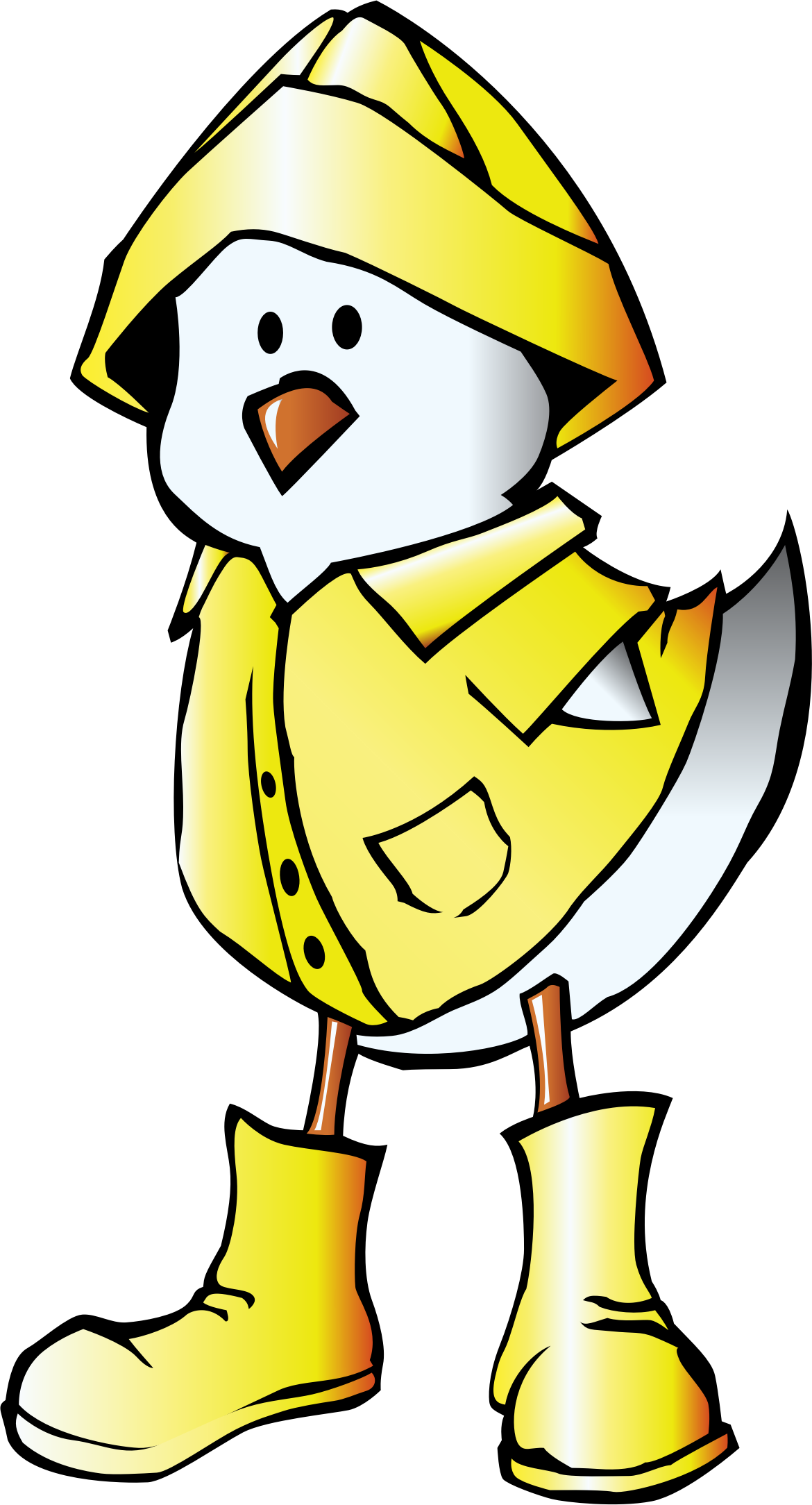 Big Image - Duck Raincoat Cartoon (1170x2168)