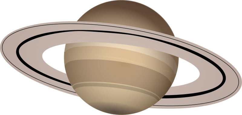 Saturn Clipart - Saturn Clip Art (800x381)