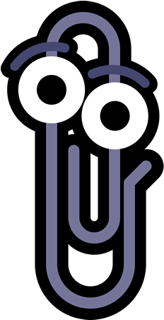 What Do You Think Of Clippy Being An Emoji In Windows - What Do You Think Of Clippy Being An Emoji In Windows (500x500)