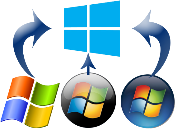 Upgrade Old Crappy Windows 7 32 Bit To Windows 10 32 - Logo Quiz Microsoft Logo (600x433)