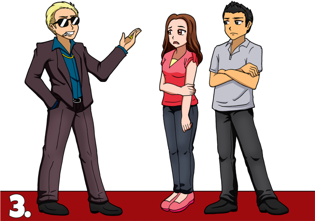 Buy A Car From Us - - Cartoon (1030x728)