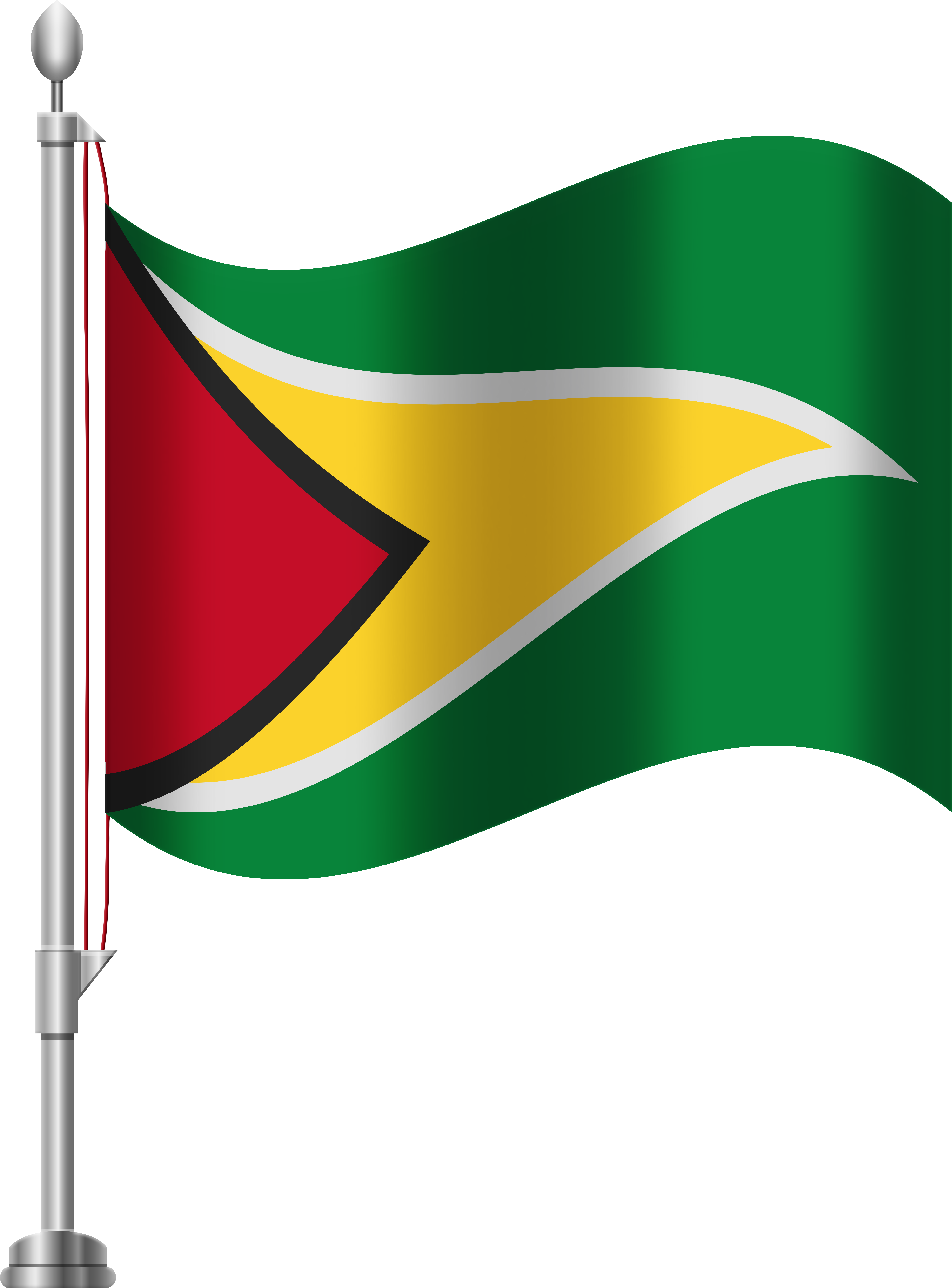Guyana Flag Png Clip Art - Guyana Flag Png Clip Art (6141x8000)