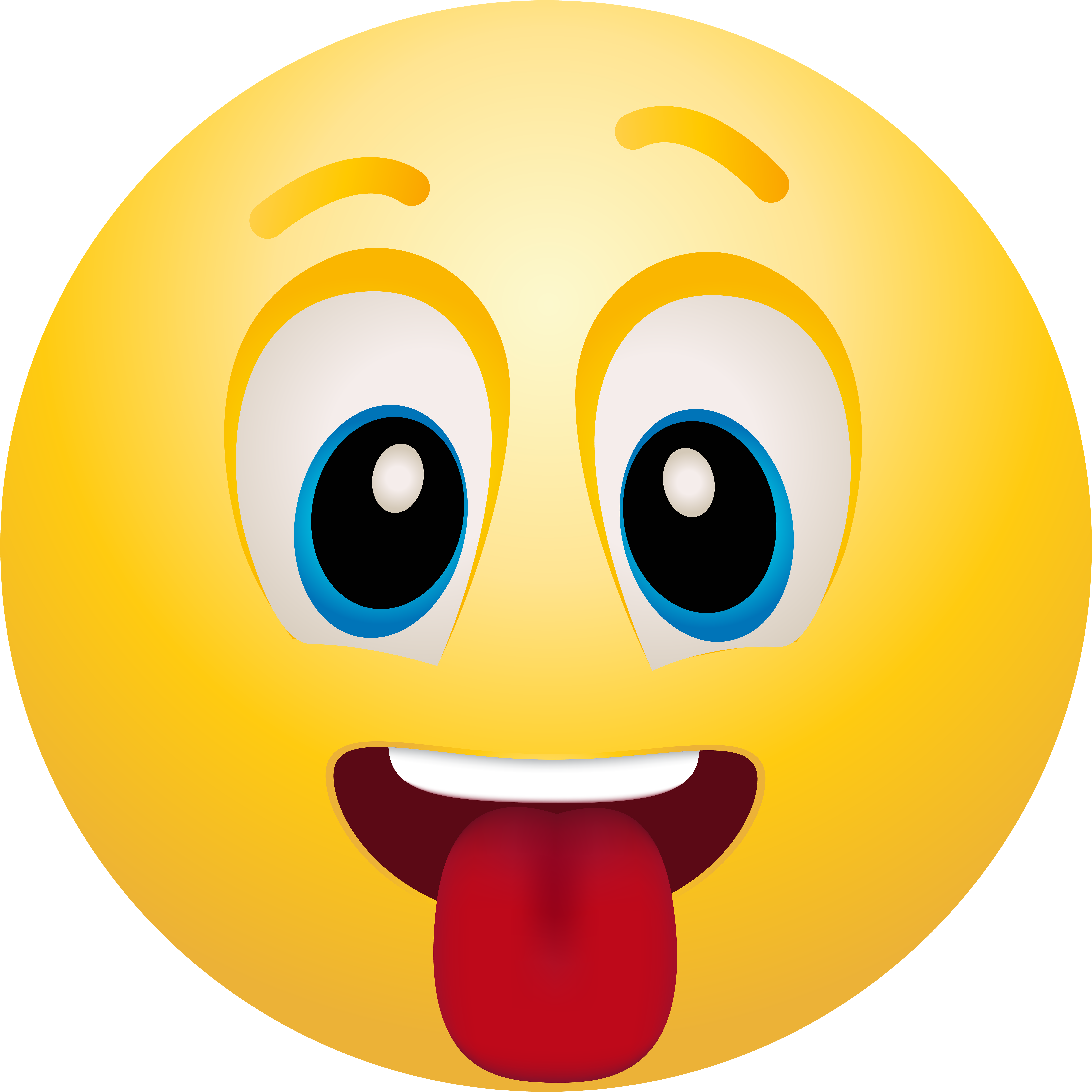 Tongue Out Emoticon Png Clip Art - Tongue Out Emoticon Png Clip Art (8000x8000)