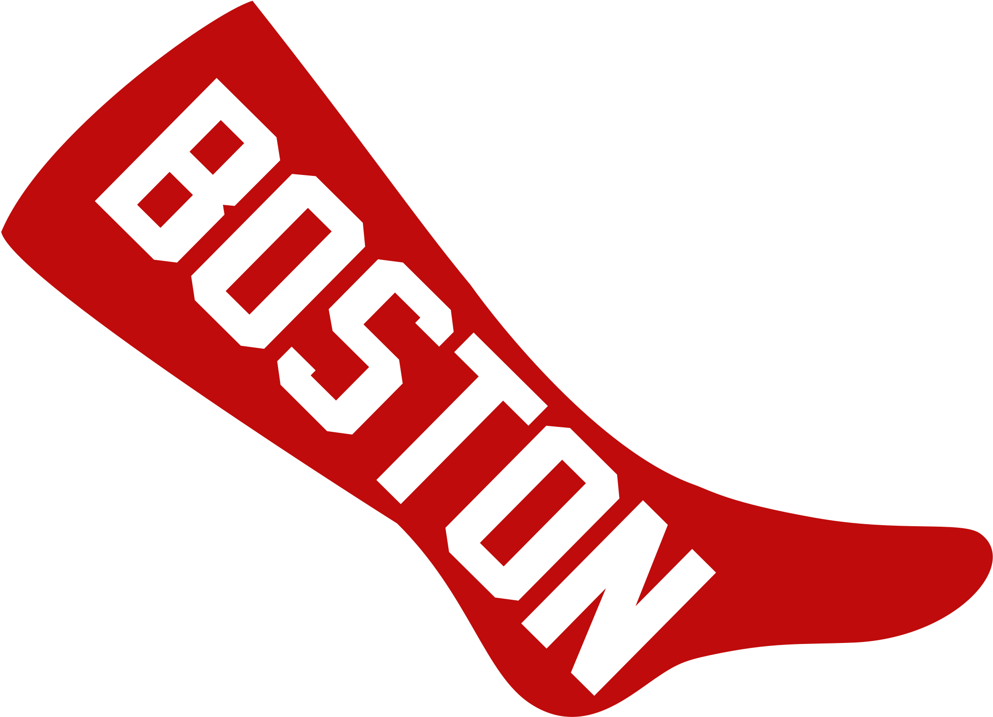 Boston Red Sox - Boston Red Stockings Logo (2000x1443)