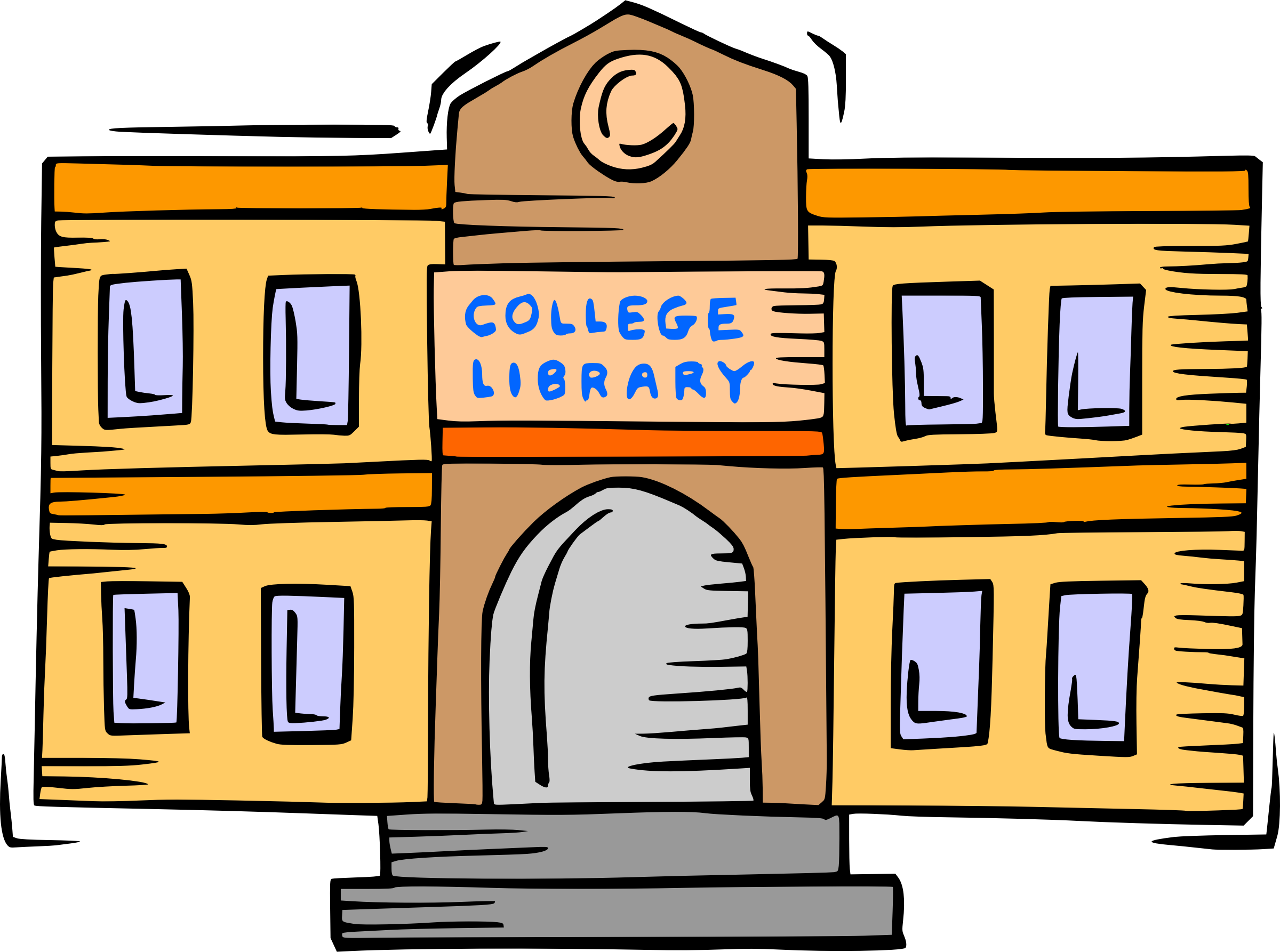 Big Image - College Clipart (2400x1786)