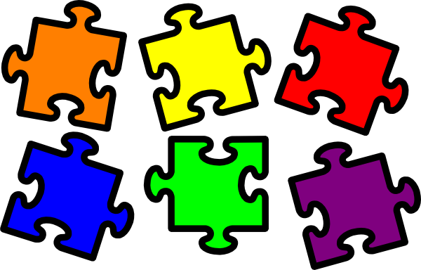 Professional Clipart Free Clipart Panda - Puzzle Pieces Clip Art Powerpoint (600x384)