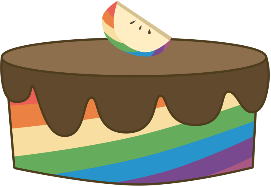 Zapapple Chocolate Cake By Atnezau On Clipart Library - Дружба Это Чудо Еда (900x623)