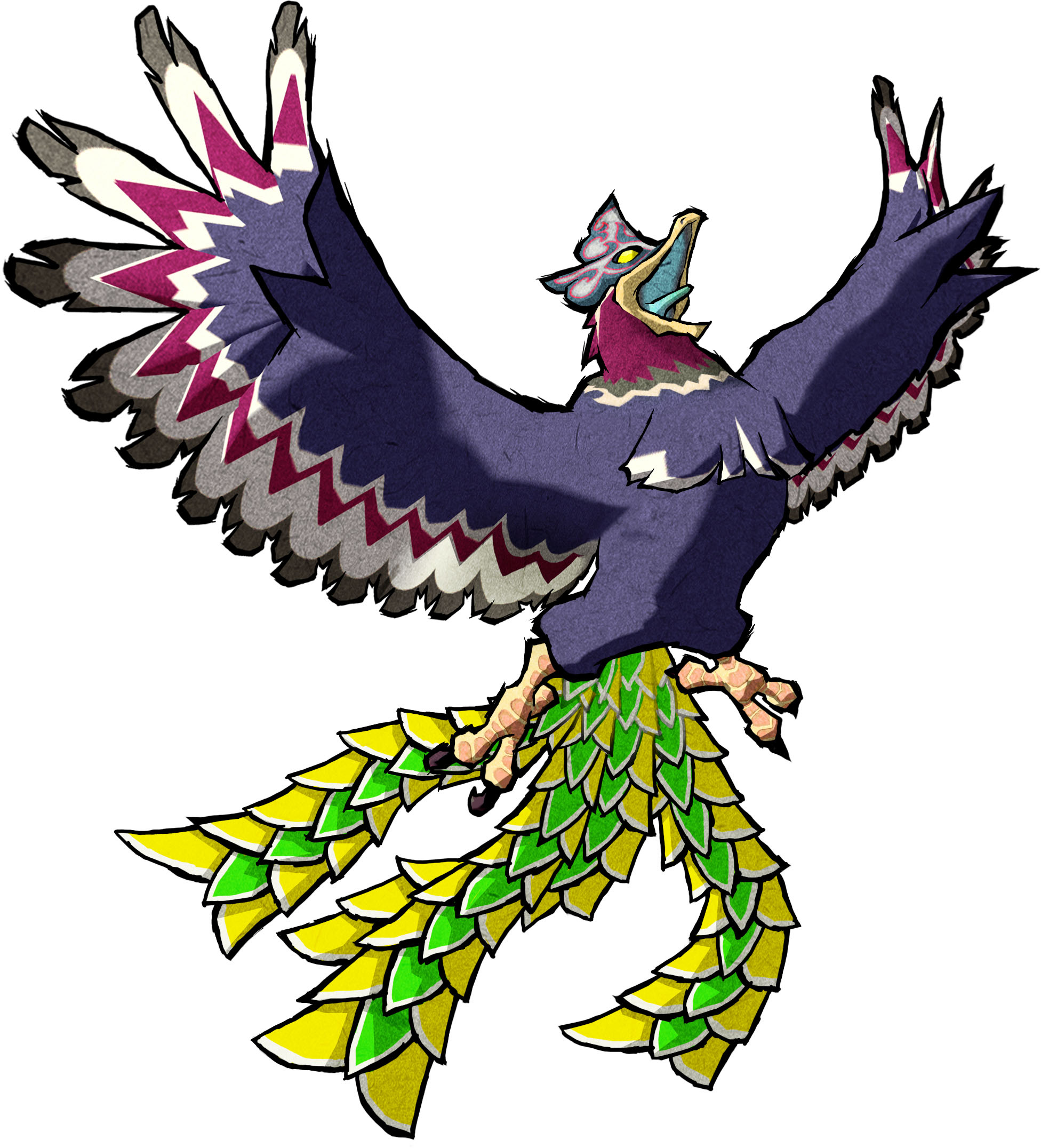 Zelda Wind Waker Bosses (1952x2152)