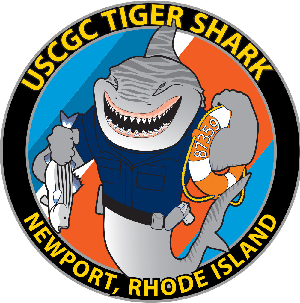 Tiger Shark Shark - Emblem (1000x1027)