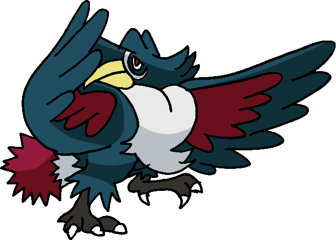 Honchkrow By Ankaa-c - Honchkrow Png (669x479)