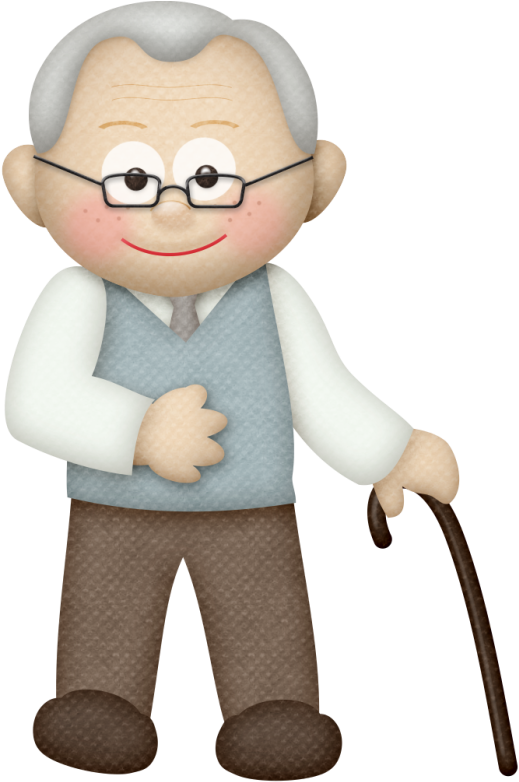 Imagenes De Abuelitos En Caricatura (540x800)