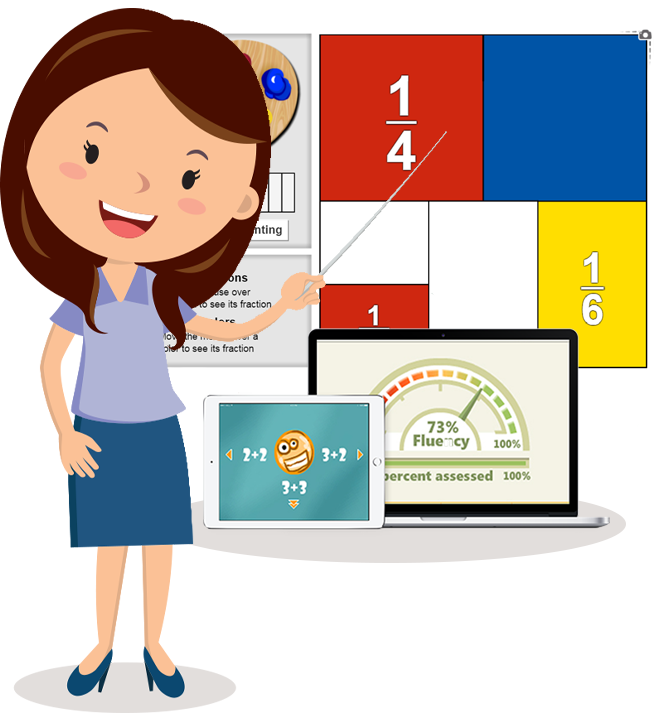 Teacher Vector Png Engaging Students With - Clip Art Boy And Teacher (661x722)