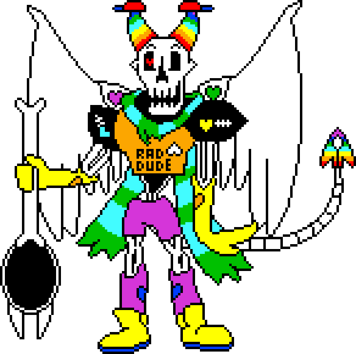 What If White Knight Papyrus Had A Cool Dude Outfit - Dude Outfit Papyrus Cool Dude (730x725)