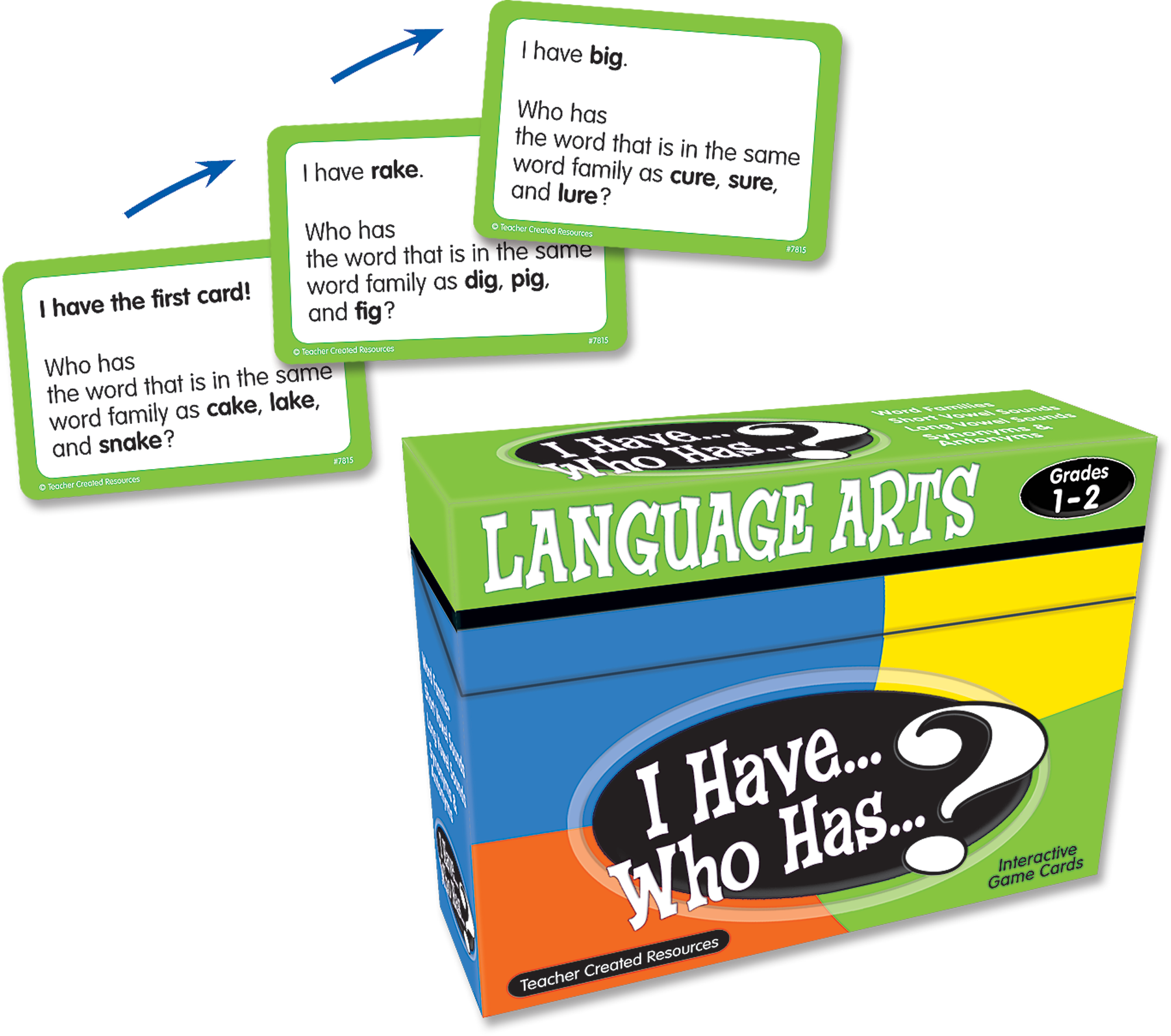 I Have, Who Has Language Arts Game Grade 1-2 - Language Arts Game Grade 4 (2000x1769)