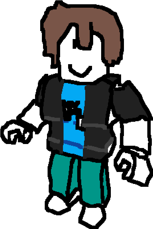 Roblox Dude - Cartoon (1000x1000)