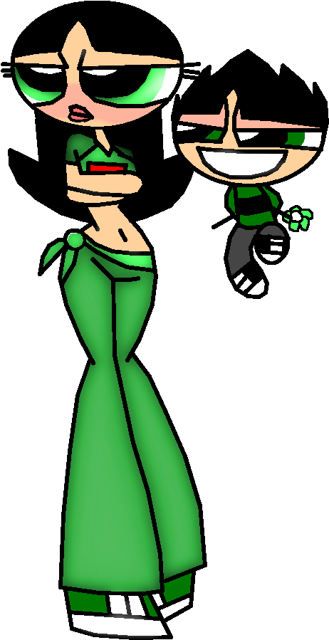 Butchercup Time Machine By Xxsparklepuffxx - Ppg Butchercup (800x1202)