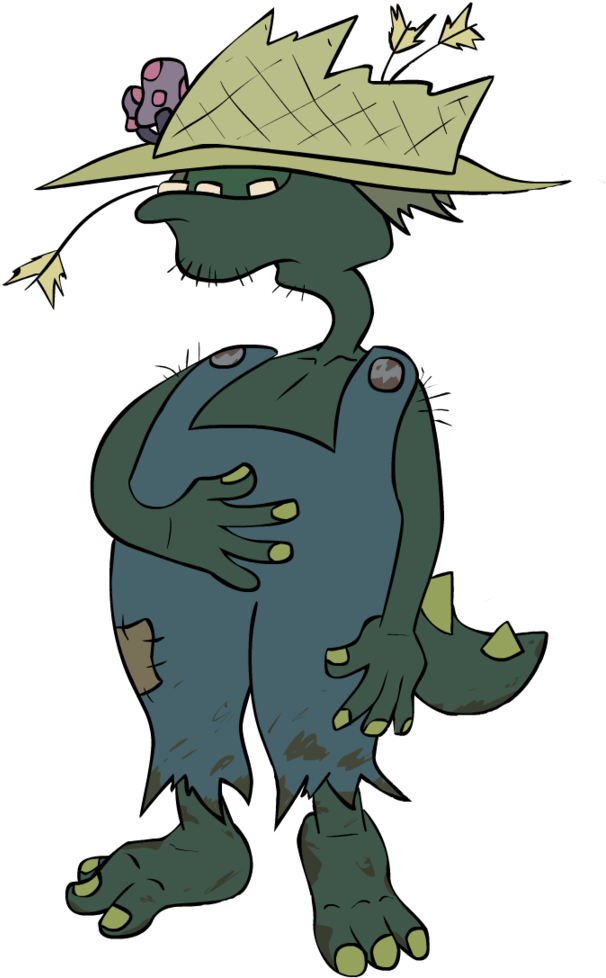 Swamp Dude By Brunited - Illustration (761x1050)