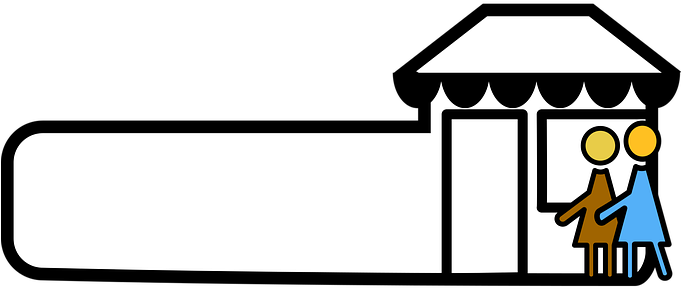 Icon Poster Shop Bakery Groceries Trade Ba - Shop (680x340)