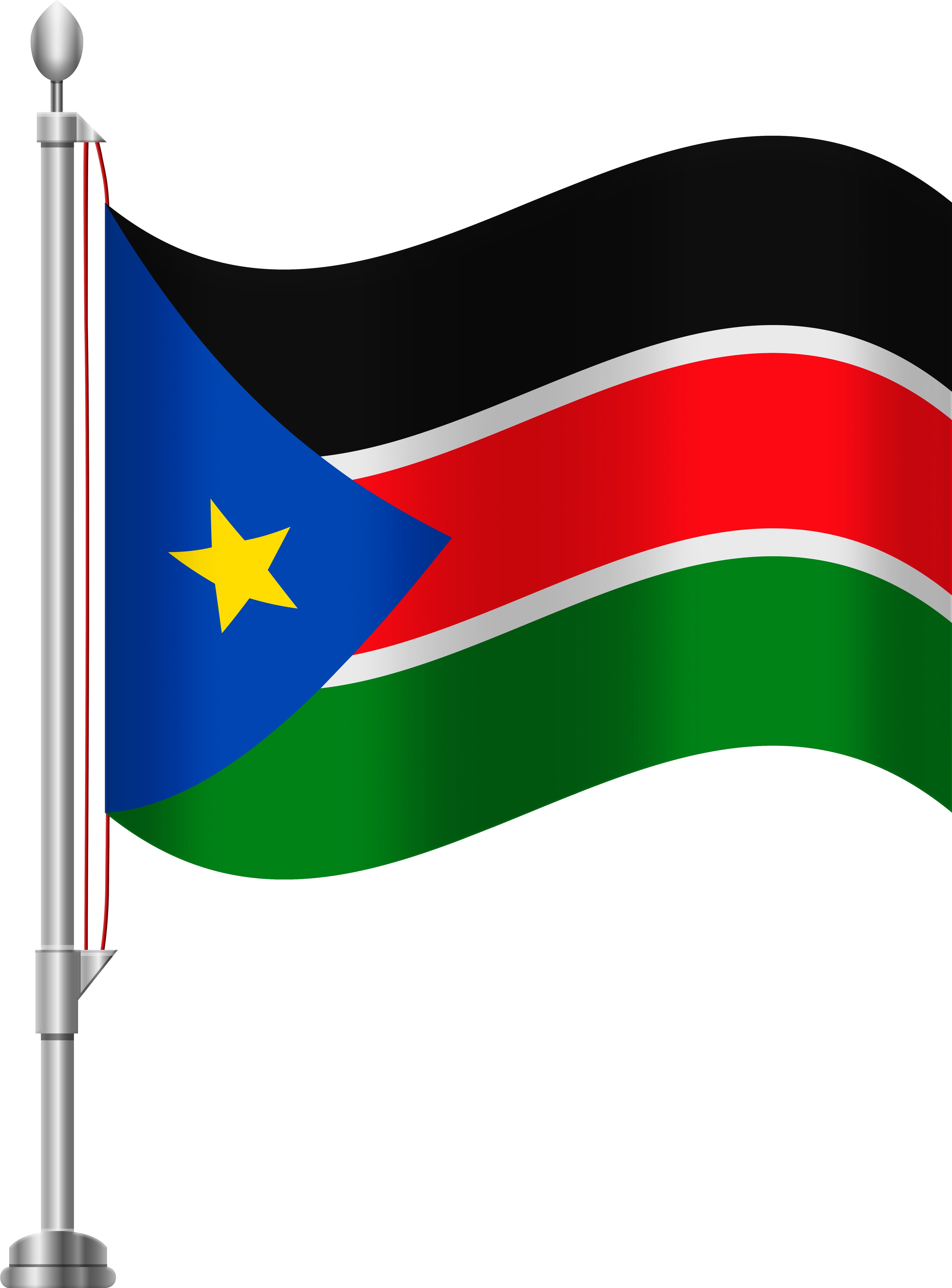 South Sudan Flag Png Clip Art - South Sudan Flag Png Clip Art (6141x8000)