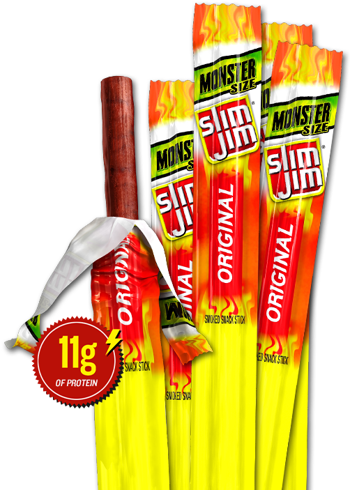 High Protein Snacks - Habanero Slim Jim (971x928)
