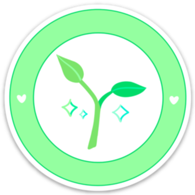 Gardener's Badge Sticker - شعار الدفاع المدني (400x400)