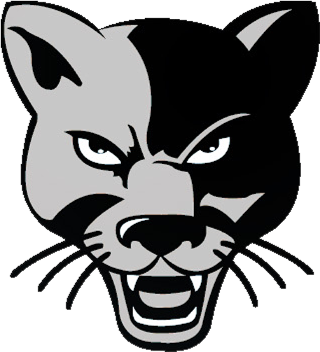 Peters Colony Elementary - Panther Head Clip Art Transparent (635x561)