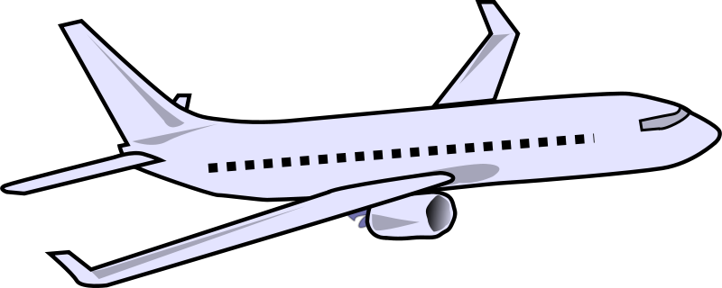 Free Aircraft - Airplane Clipart (1875x750)