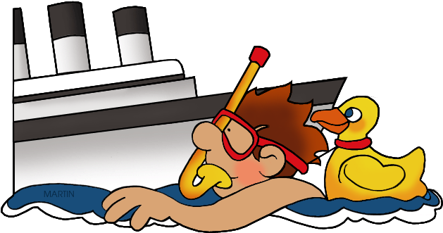 Titanic Clipart Facebook - Cartoon (648x389)