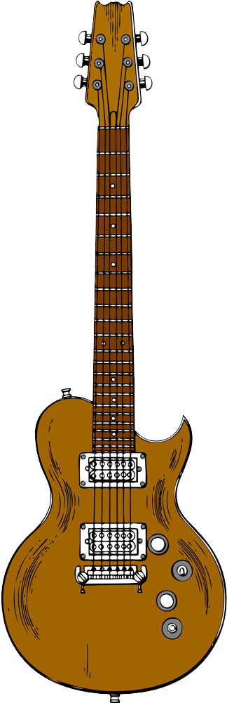 Bass Guitar Electric Guitar Clip Art - Bass Guitar Electric Guitar Clip Art (500x1000)