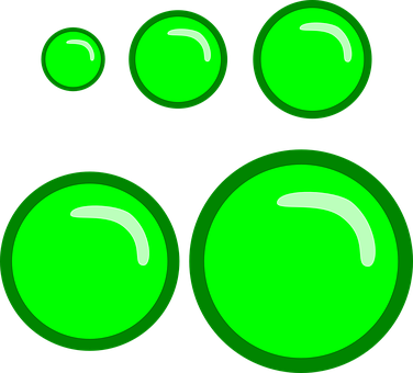 Buttons, Green, Circle, Glossy, Shiny - Size Clipart (376x340)