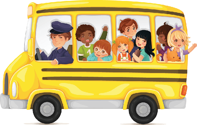 Bus Clipart Kostenlos - Full Bus Clipart (628x399)
