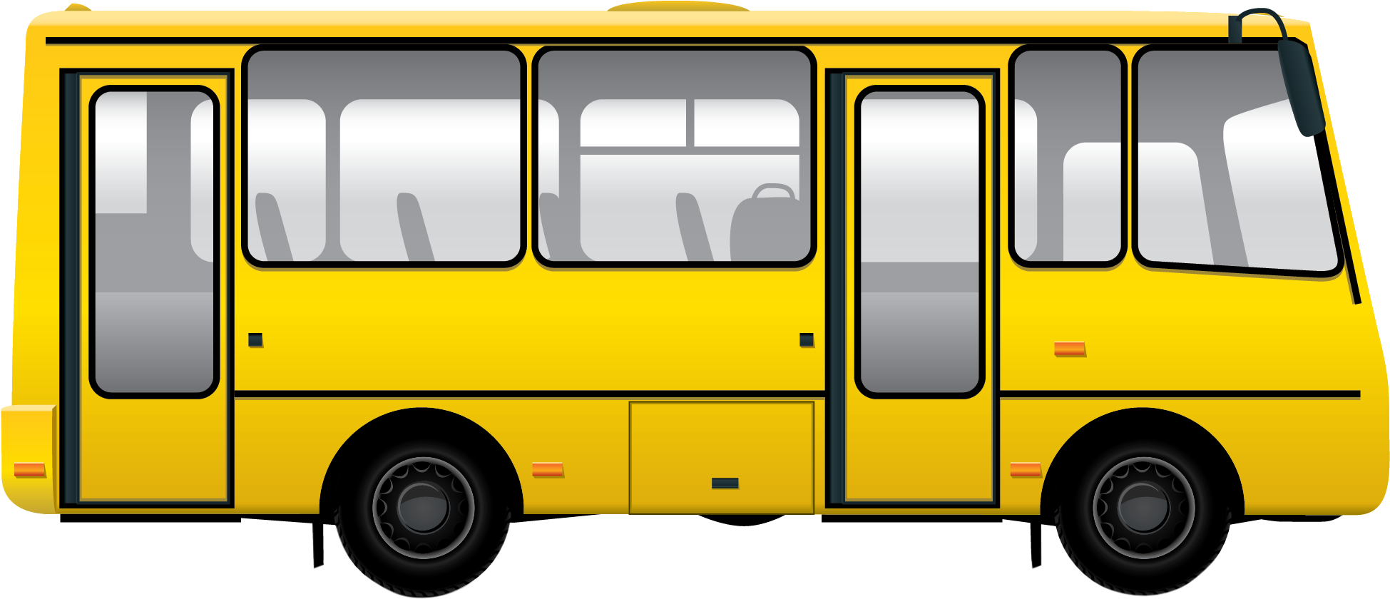 Free School Bus Clipart 9 Clipartpost Clipartpost - Bus Clipart (2061x874)