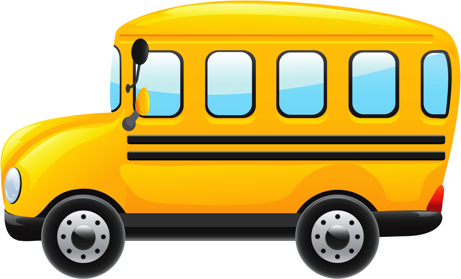 Carro, Ônibus, Metrô E Etc - School Bus (1600x1021)