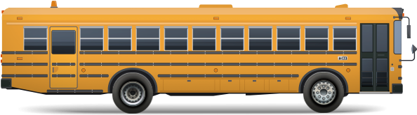 Extra-long School Buses - School Bus (639x230)
