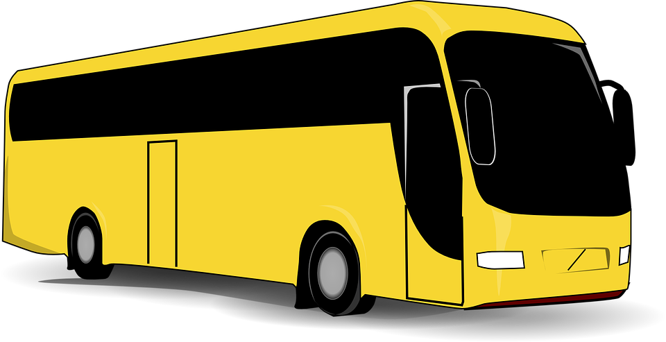 Image Of A Bus 21, Buy Clip Art - Tour Bus Clip Art (960x493)