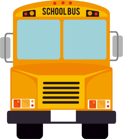Student Bus School Education - School Bus (493x557)