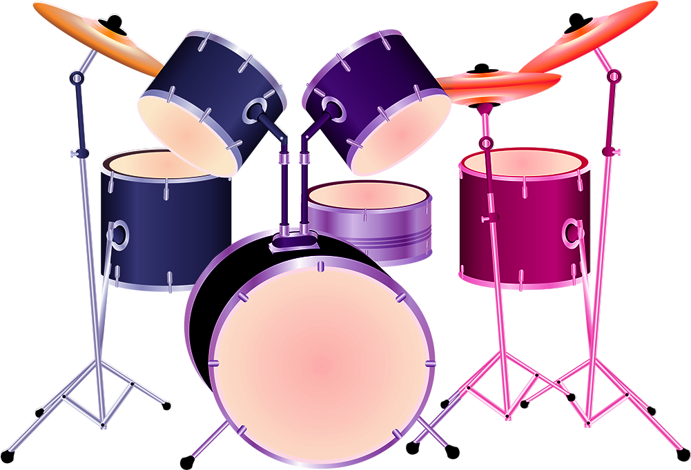 Drums Clip Art - Drums Clip Art (1000x700)