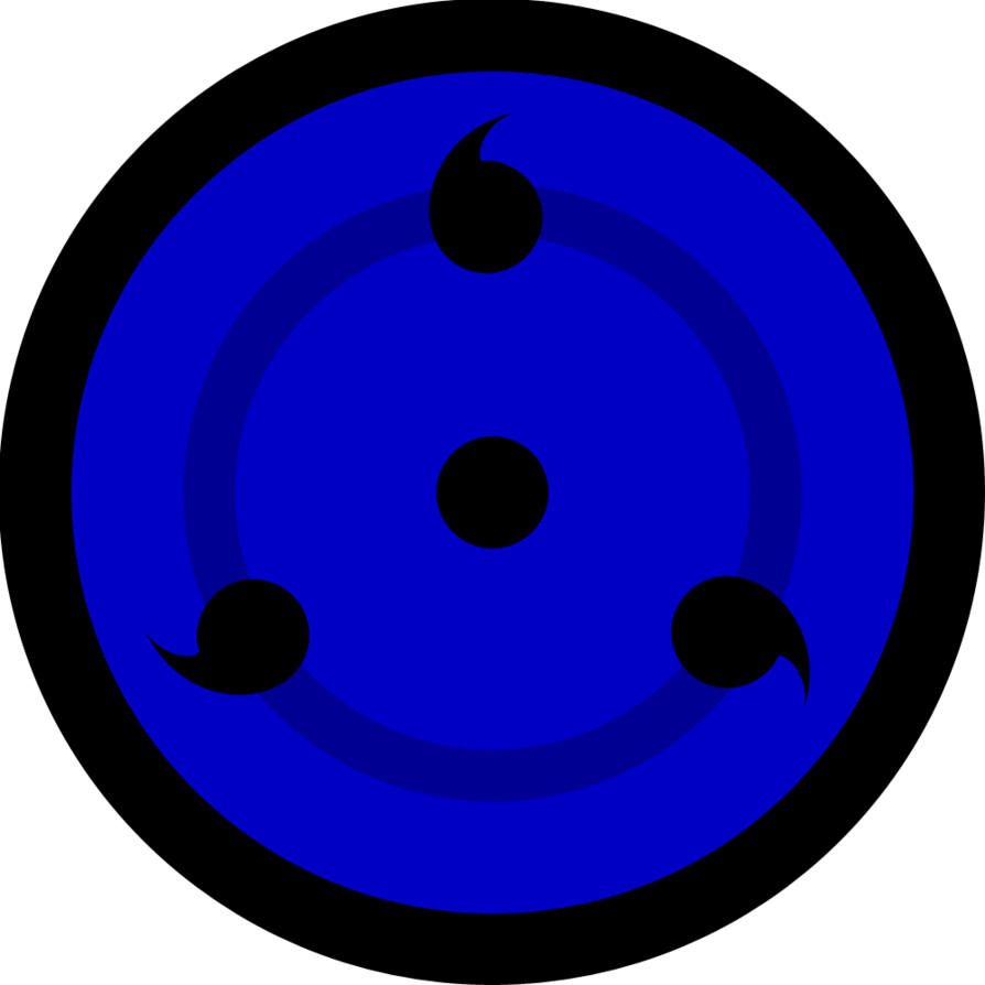 Blue Sharingan By Furanko-uchiha - Cloob (894x894)