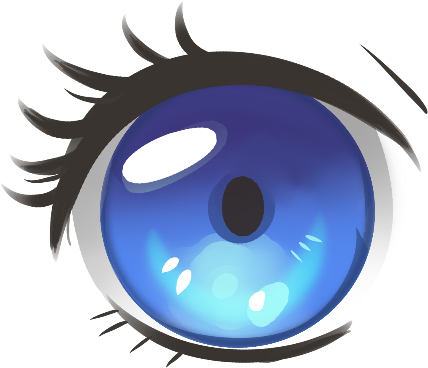 Princess Clipart Eyes - Illustration (2048x2048)